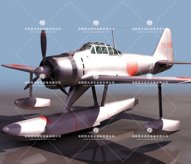 陆川3D模型飞机_